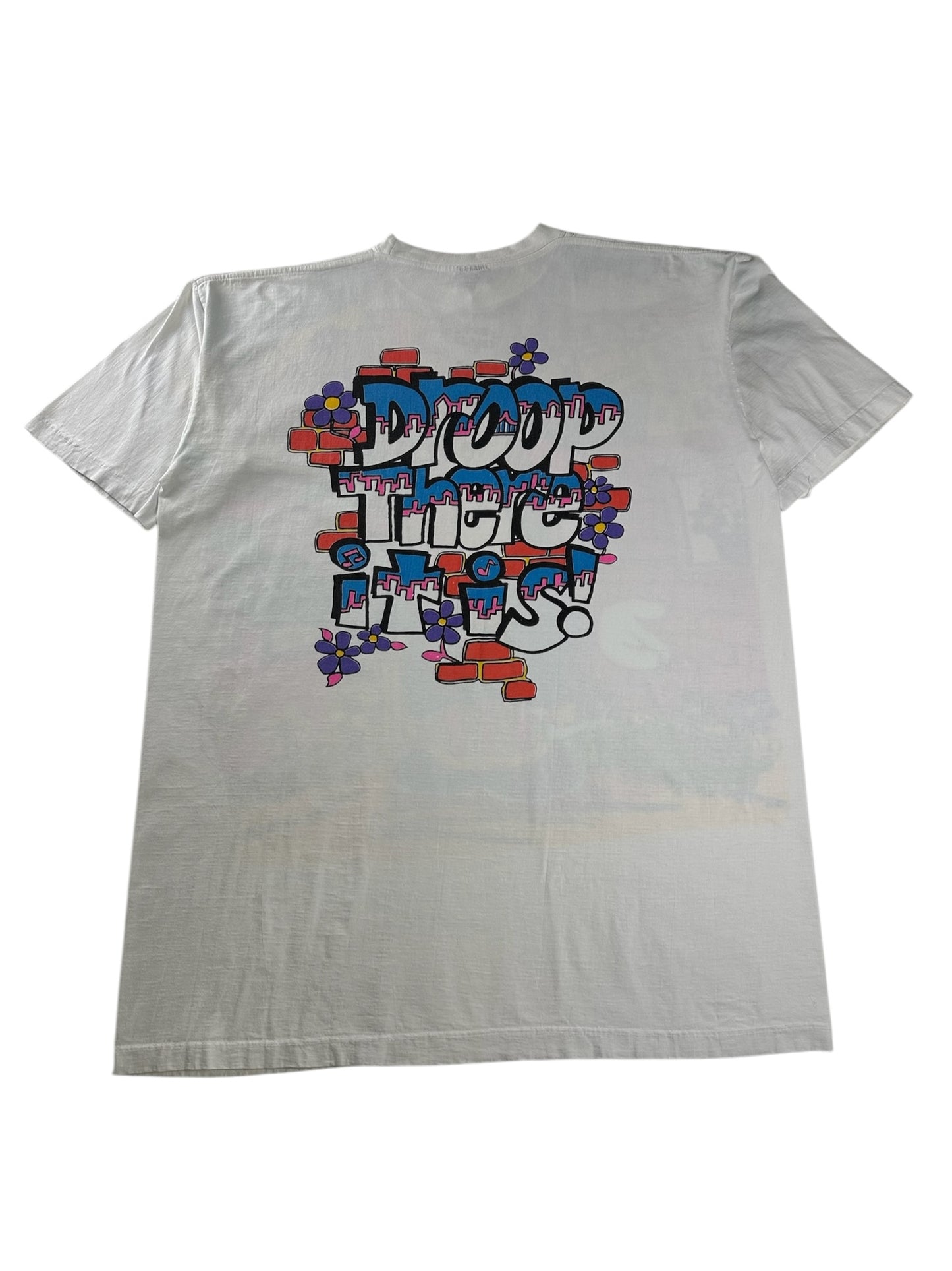 (4XL) 1994 Droopy Graphic Double-Sided Tee