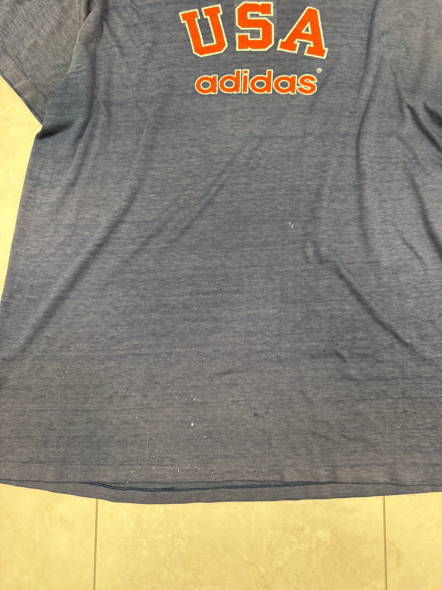 (M) Vintage 80’s USA Adidas Tee