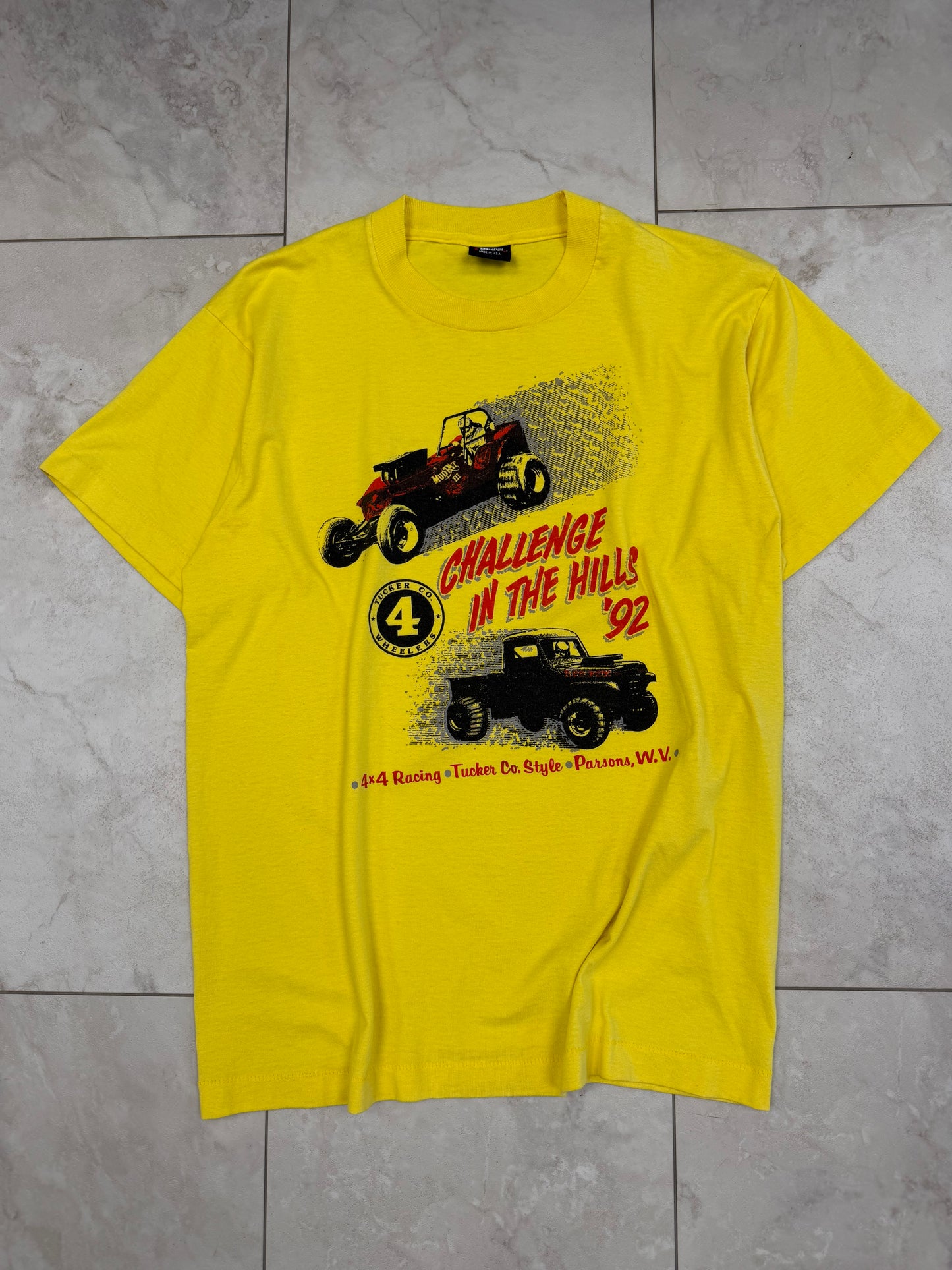 (L) 1992 “Challenge in the Hills” Graphic Tee