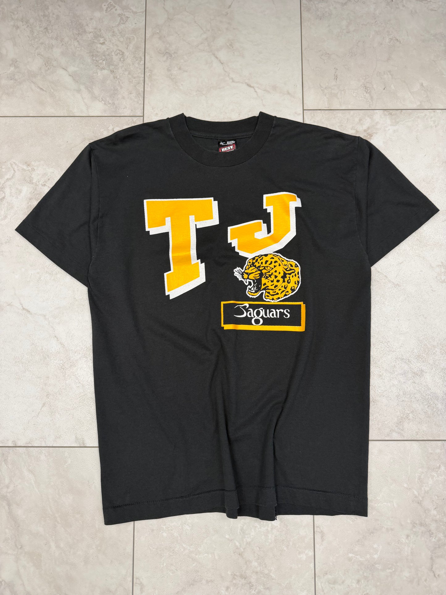 (L) Vintage 90’s Thomas Jefferson Jaguars Graphic Tee