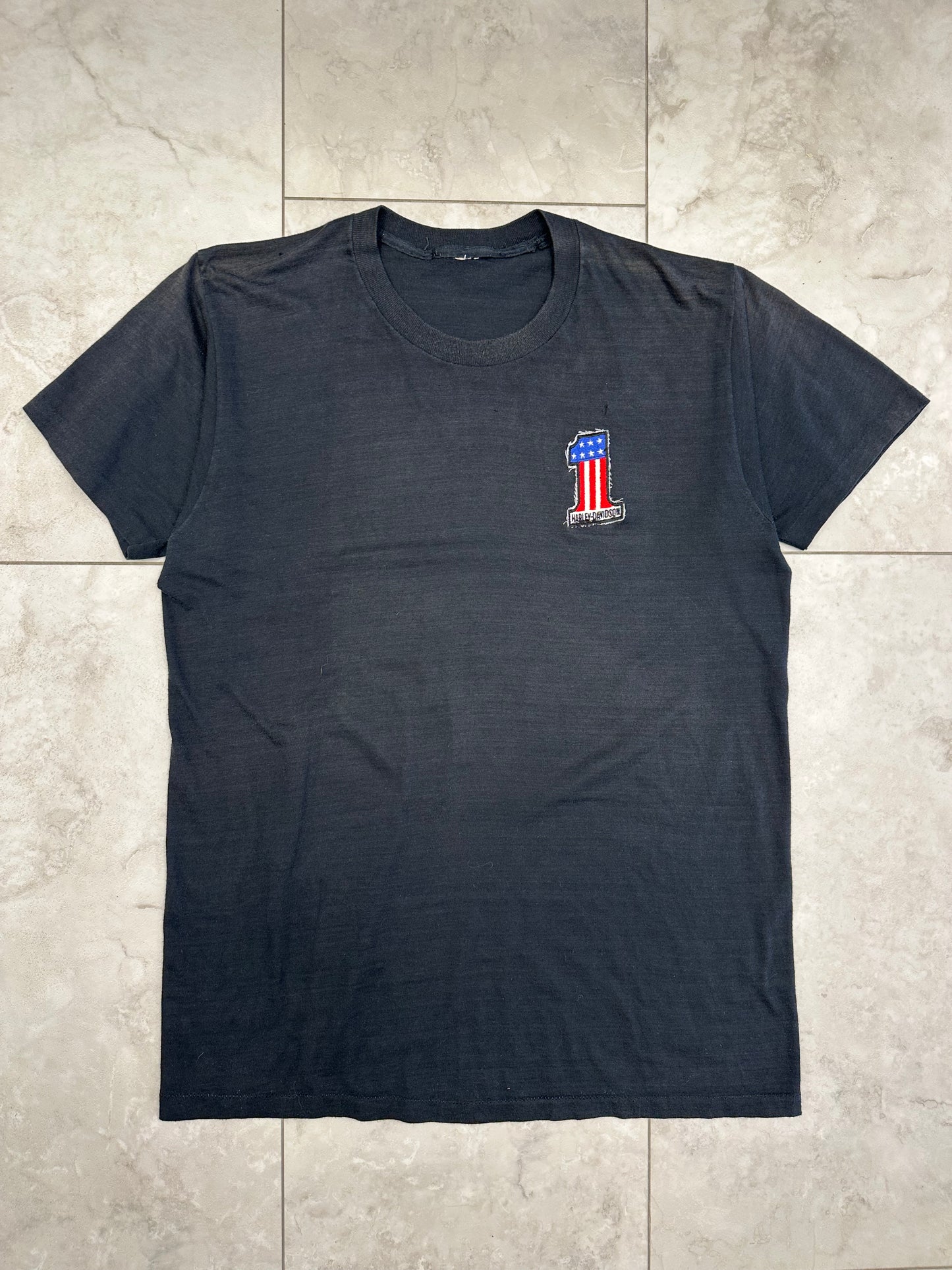 (M/L) 80's Harley #1 Tee