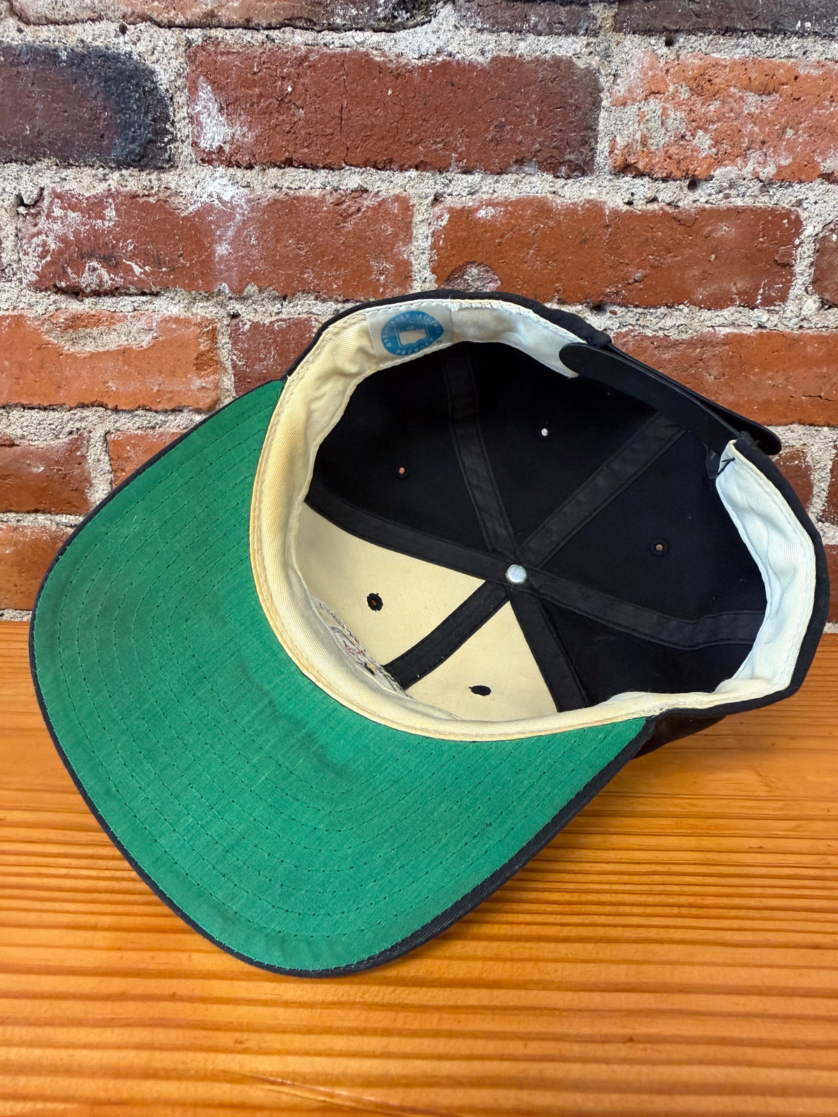 Vintage Steelers Circle Script NFL Snapback Hat