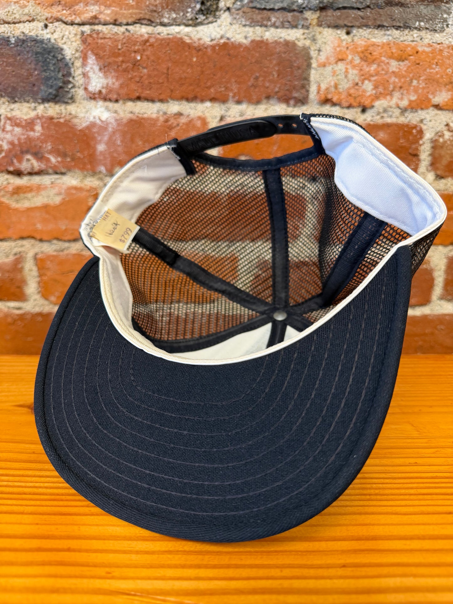 Vintage Miami Heat AJD Lucky Stripes Trucker Hat - NEW