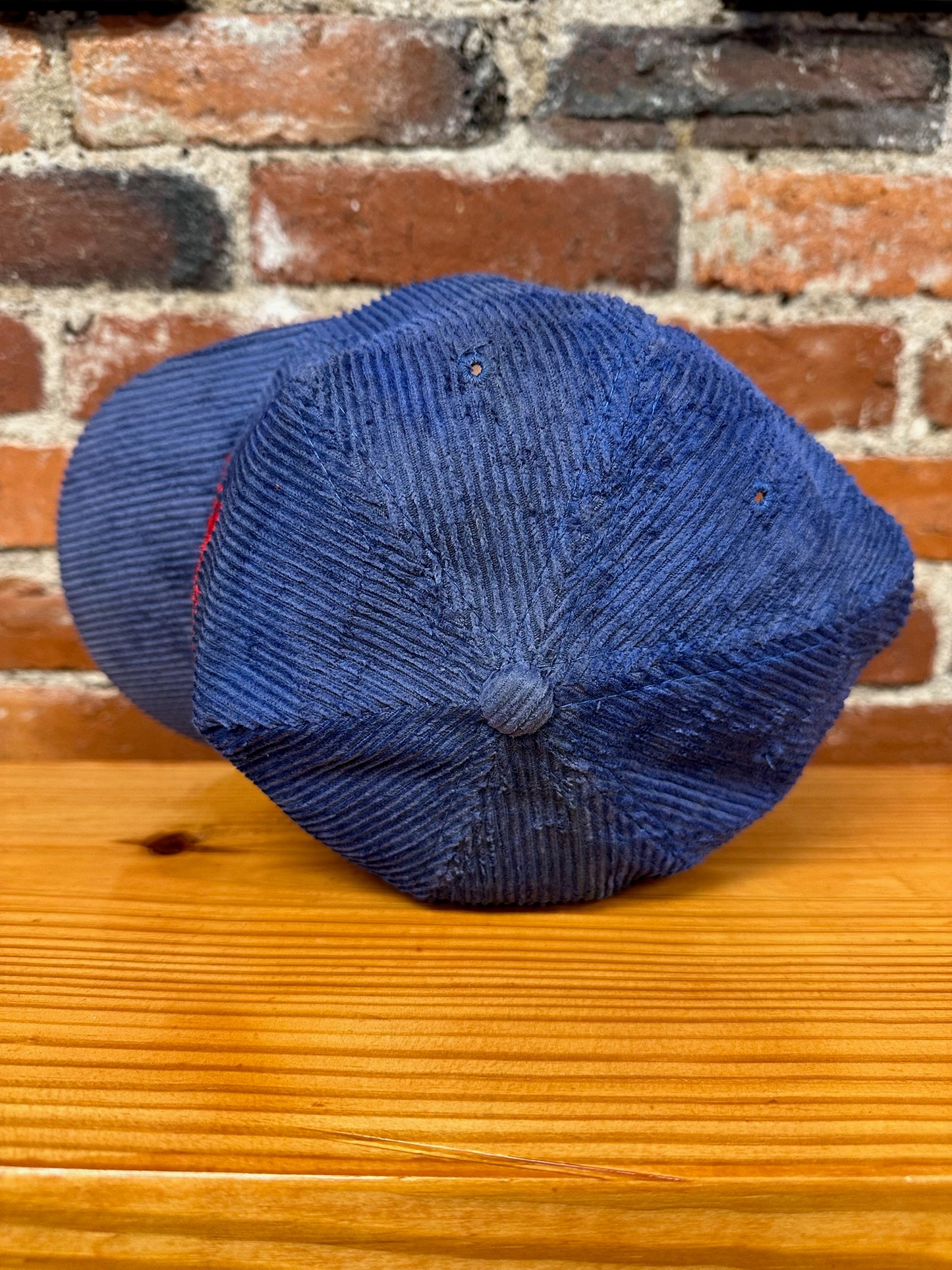 Vintage Buffalo Bills Single Line Script Corduroy Hat