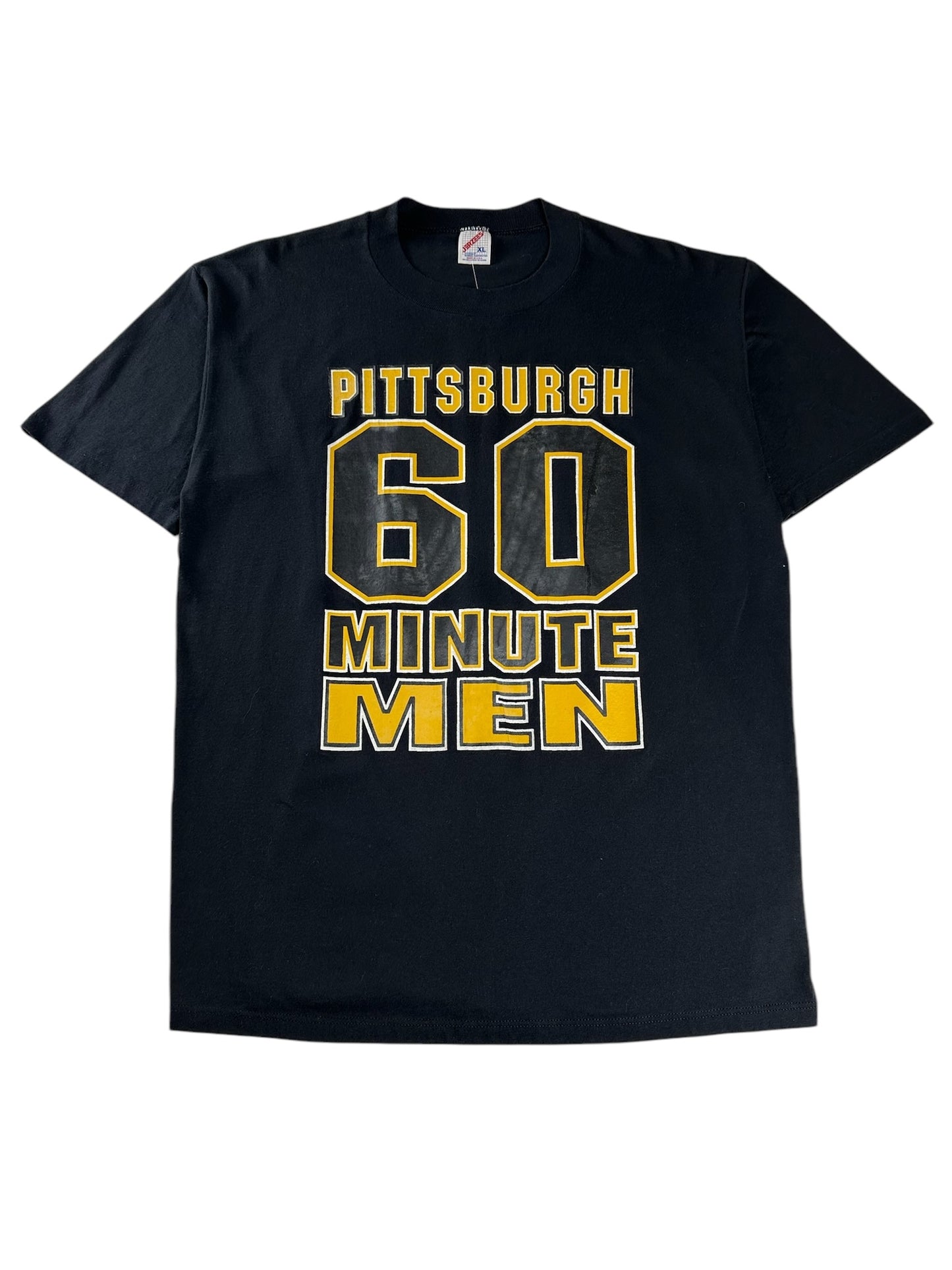 (XL) Vintage 90's Steelers Jerzees "60 Minute Men" Tee