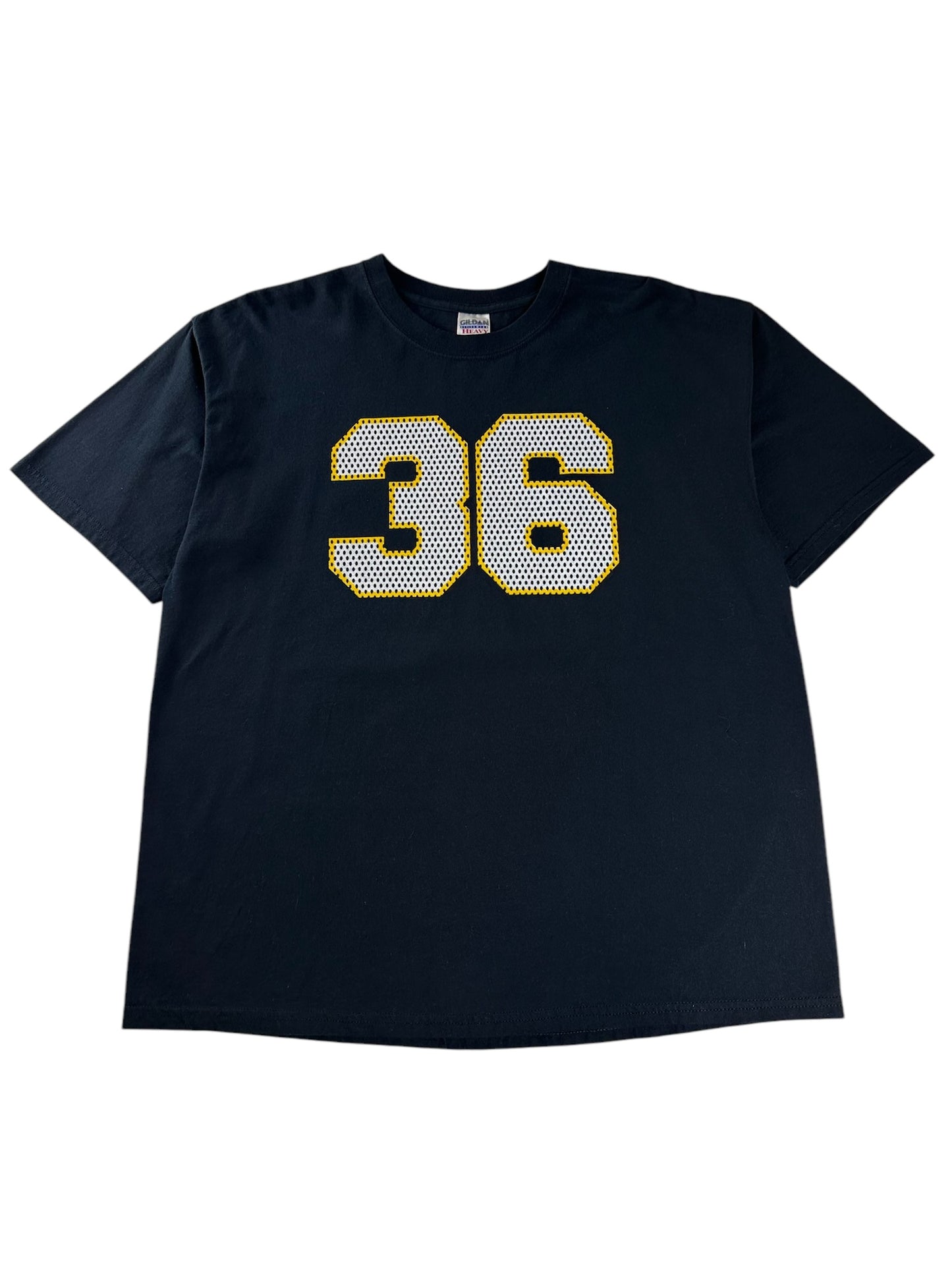(XL) Vintage Y2K Steelers #36 Double-Sided Tee