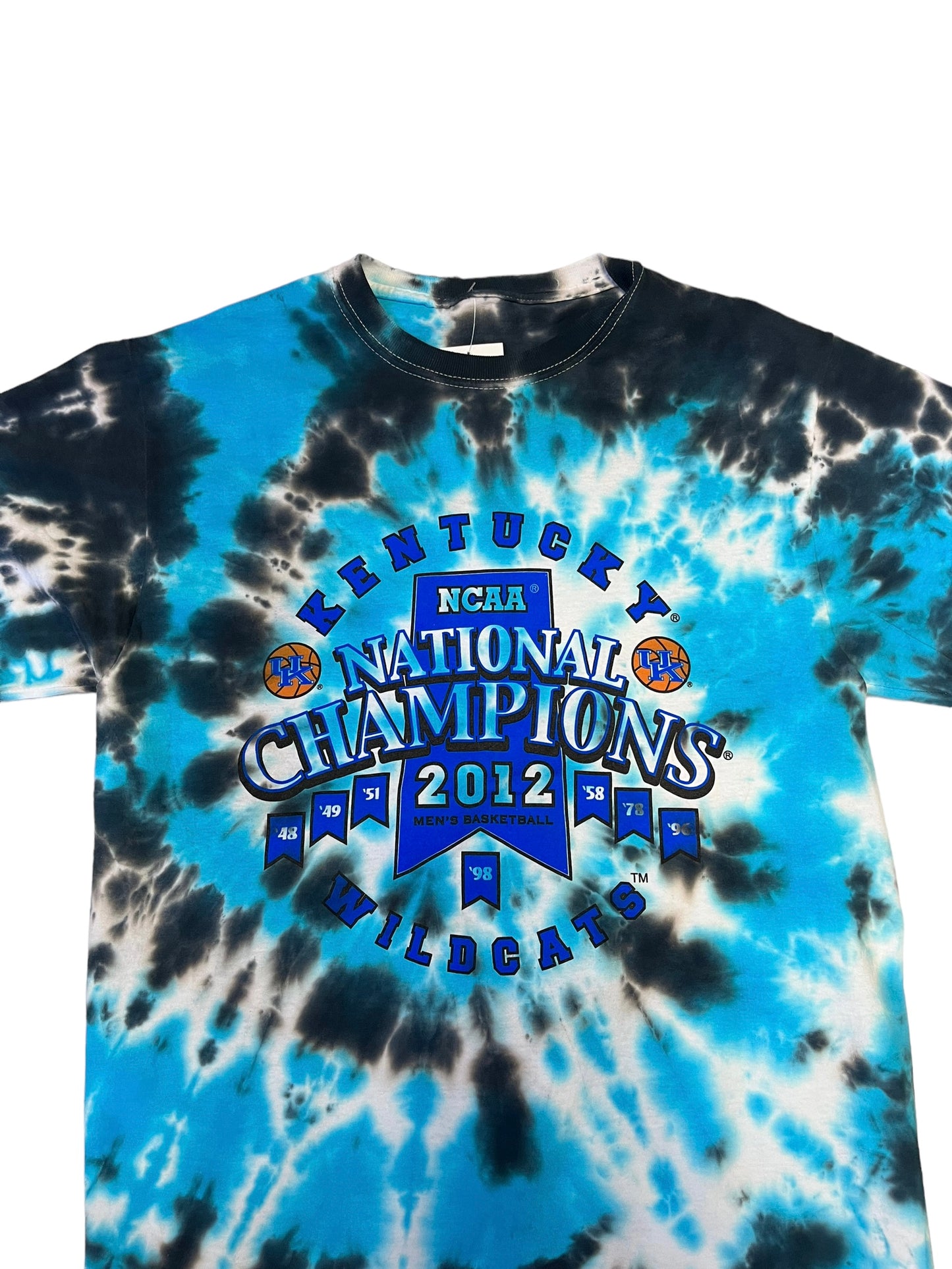 (M) 2012 Kentucky Tiedye Tee