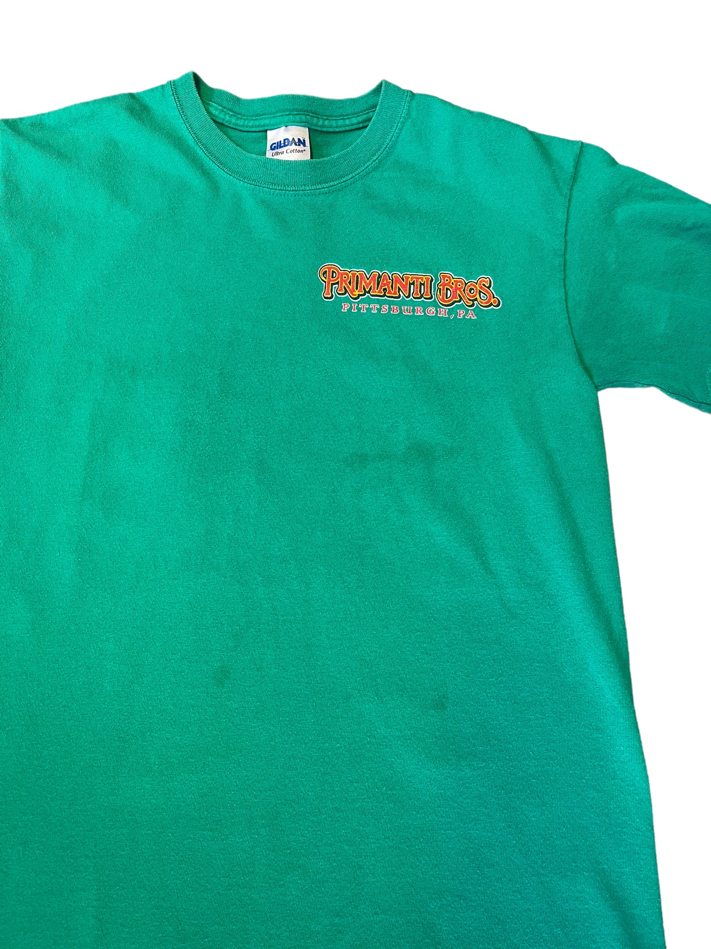 (S) Vintage Primantis Bros Double Sided Tee