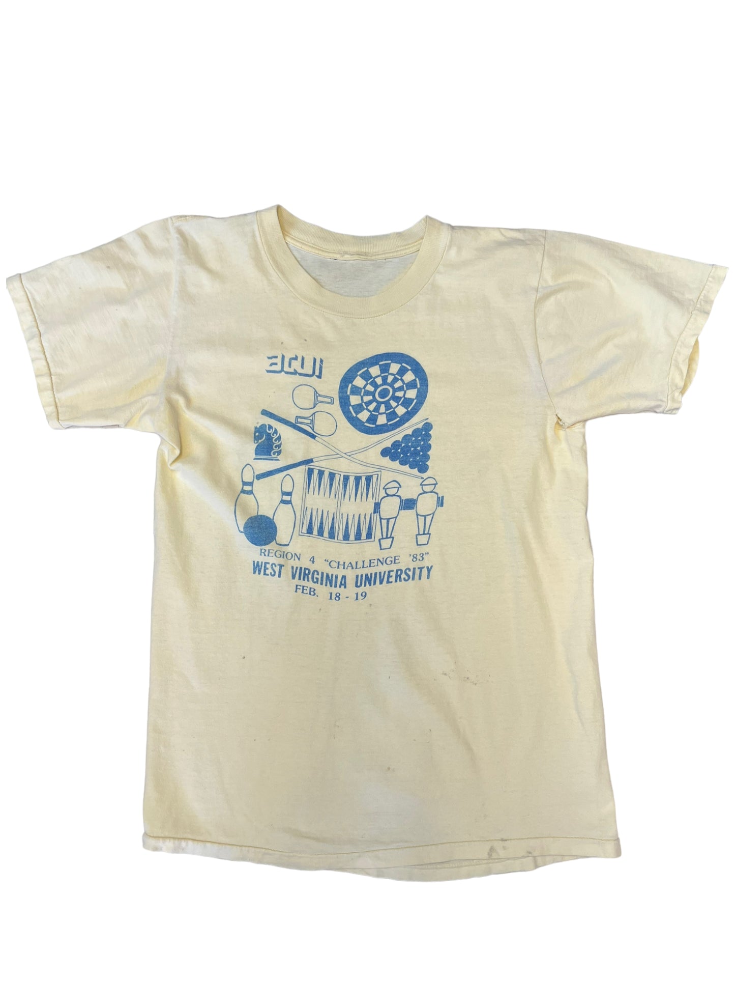 (S/M) 1983 WVU “Challenge” Tee