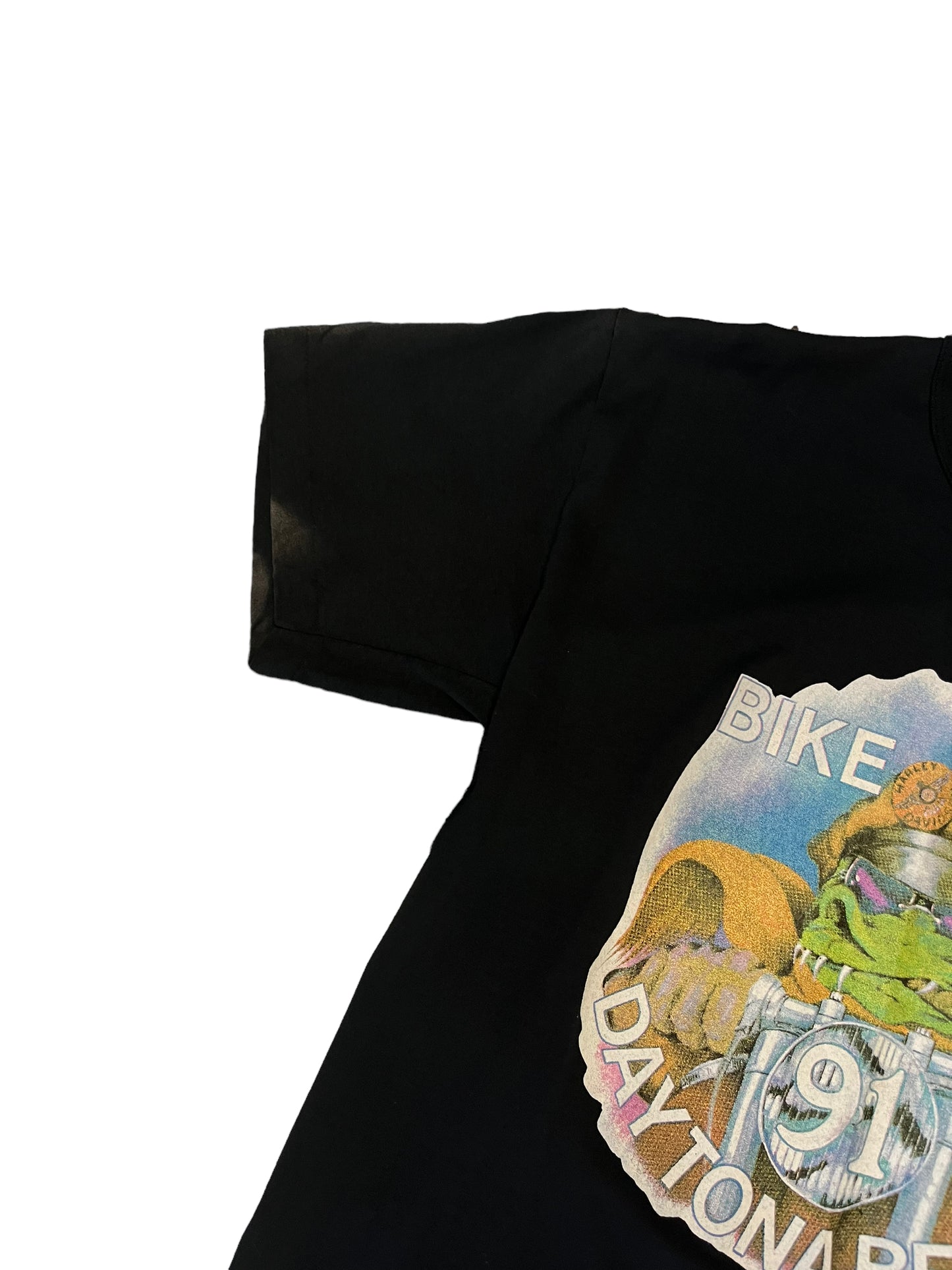 (L) 1991 Daytona Beach Bike Week Tee