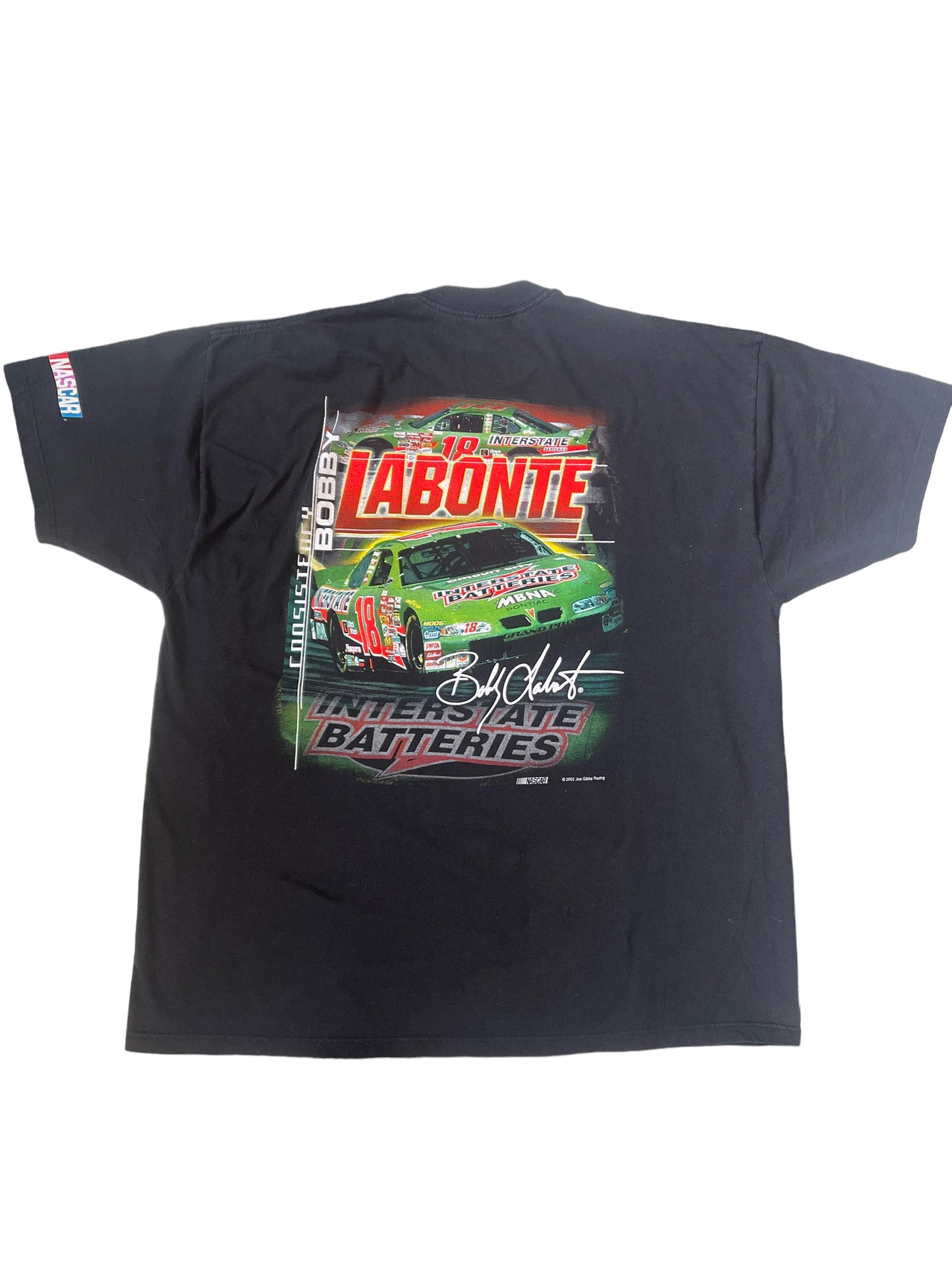 (XL) 2002 Bobby Labonte Double Sided Tee