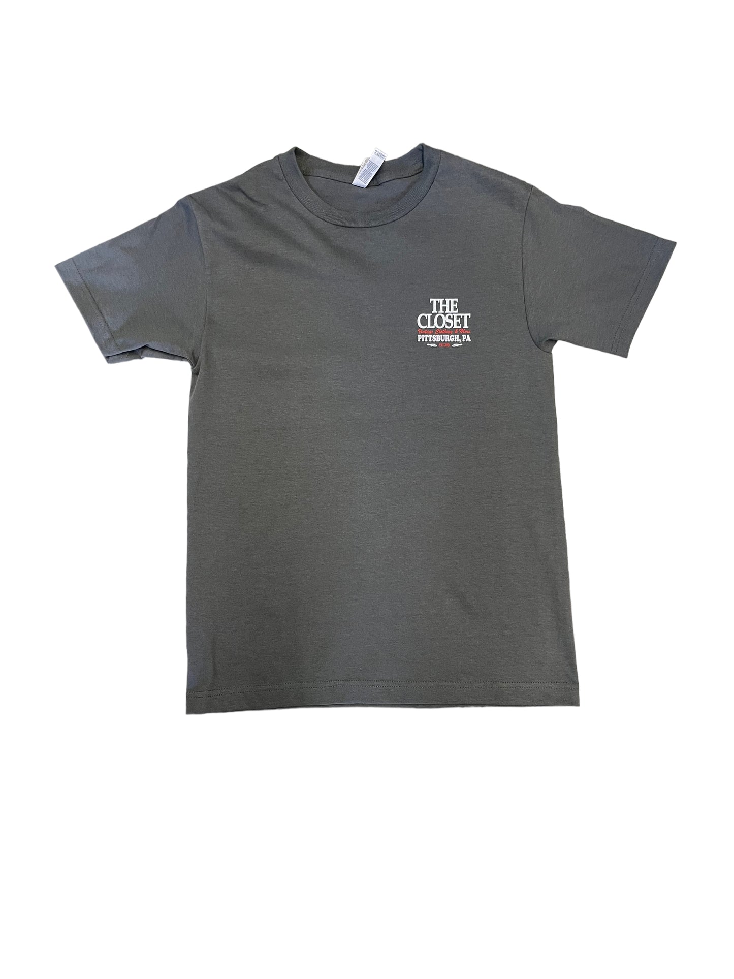 (S) The Closet PGH Double Sided Store Tees
