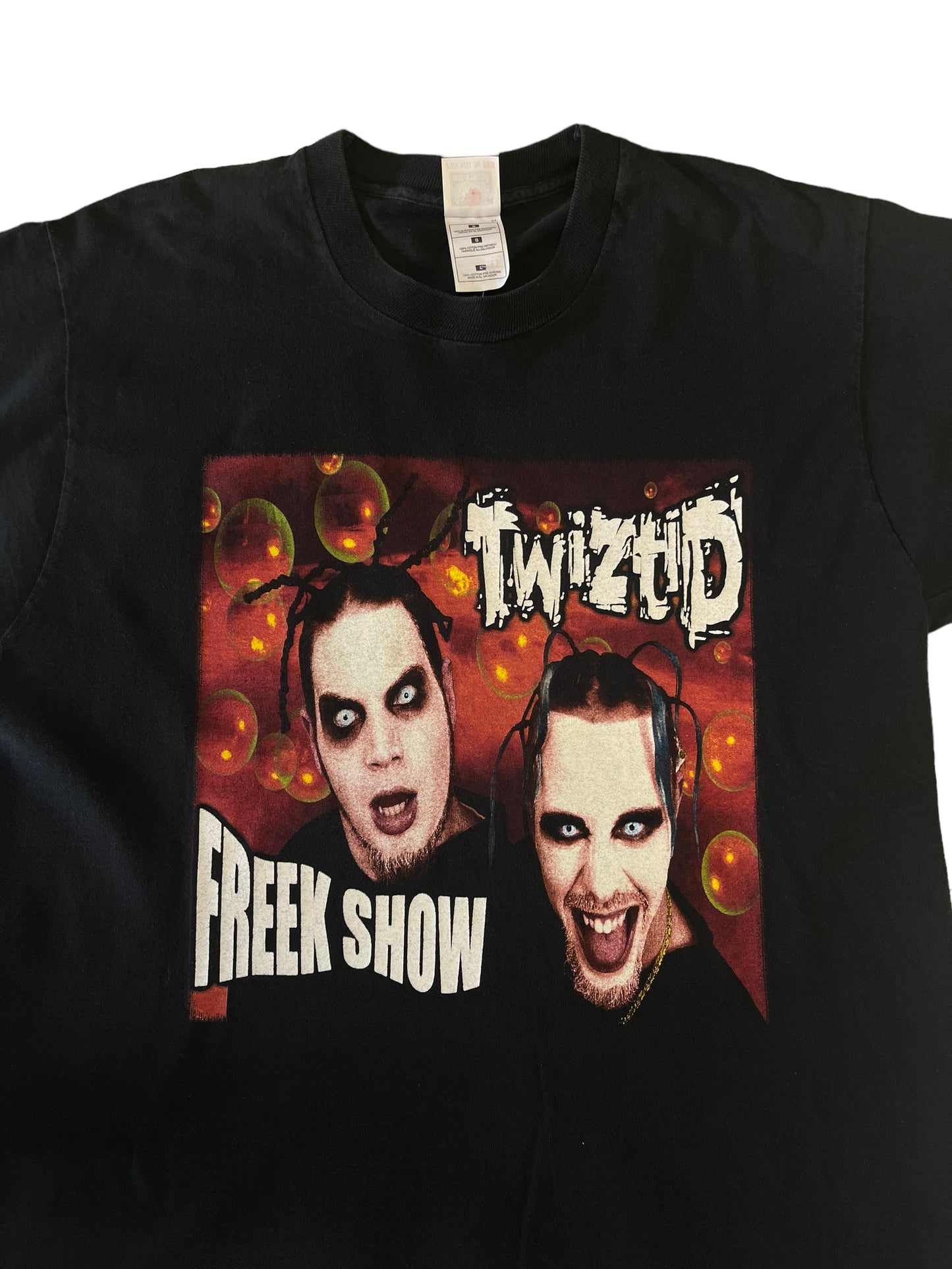 (L) 2000 Twiztid Freekshow Tour Double Sided Tour Tee