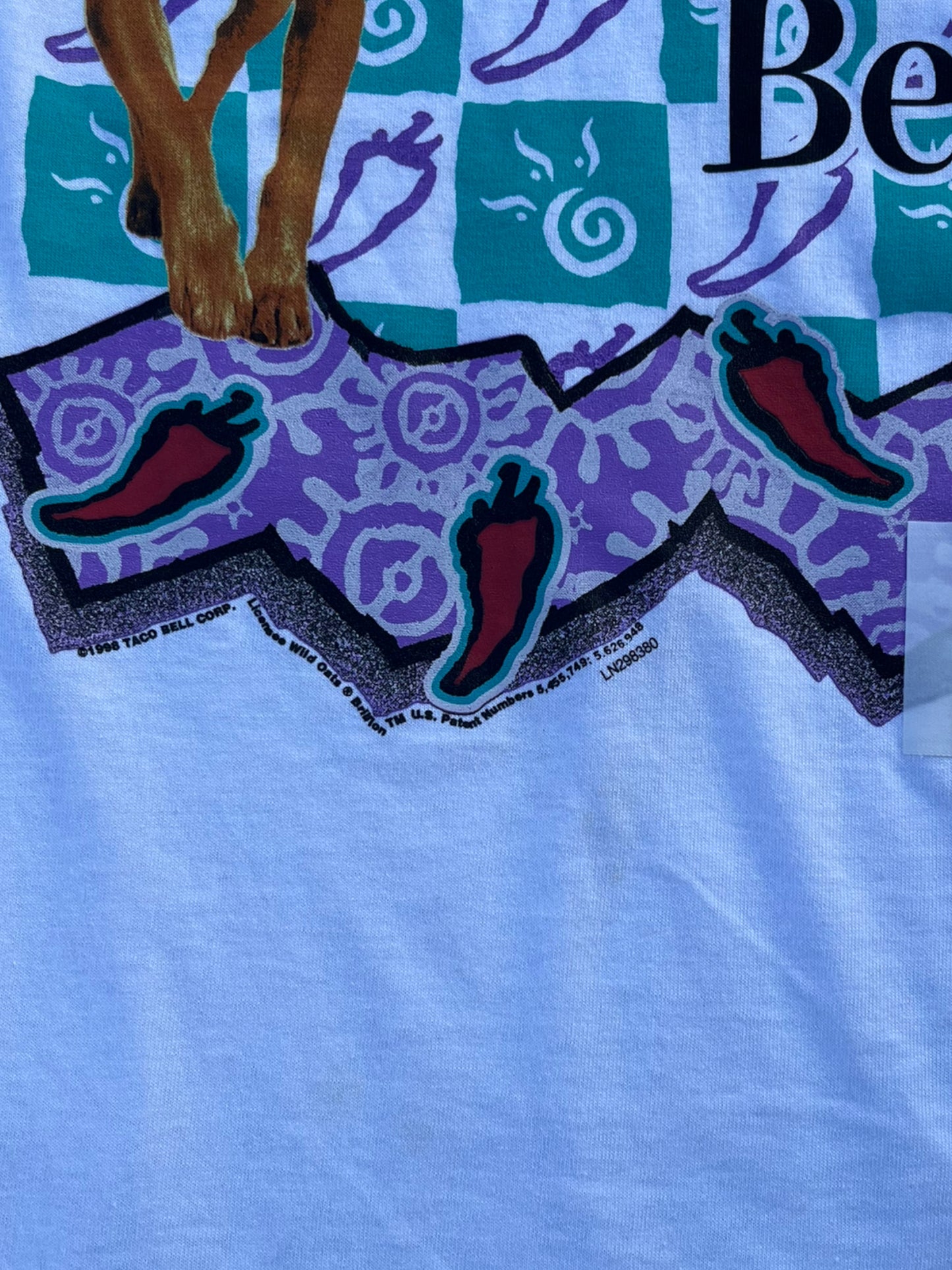 Brand New 1998 Taco Bell “¡ Yó Quiero Taco Bell!” Tee