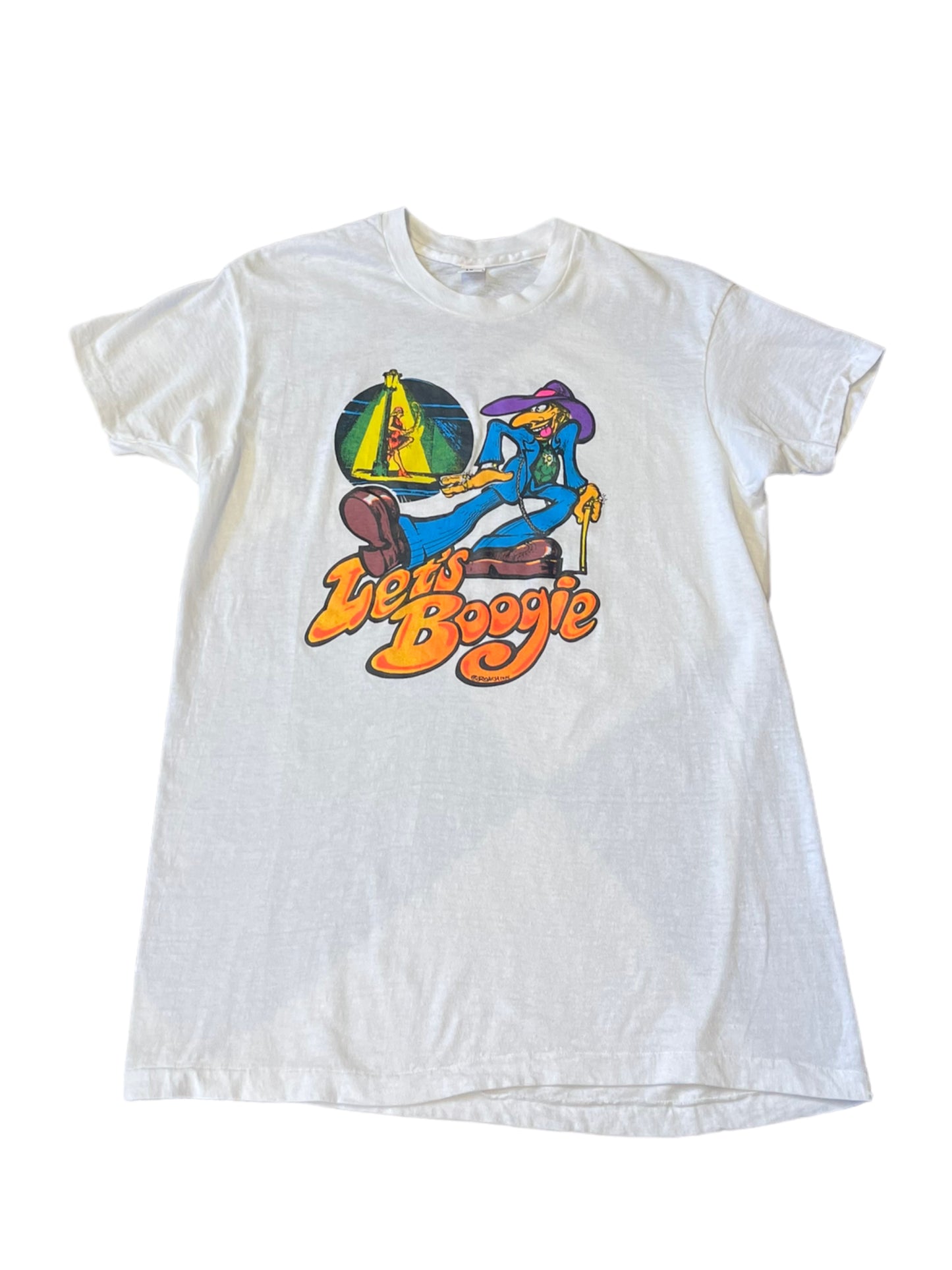 (L) 1979 Let’s Boogie “Victor” Double Sided Tee