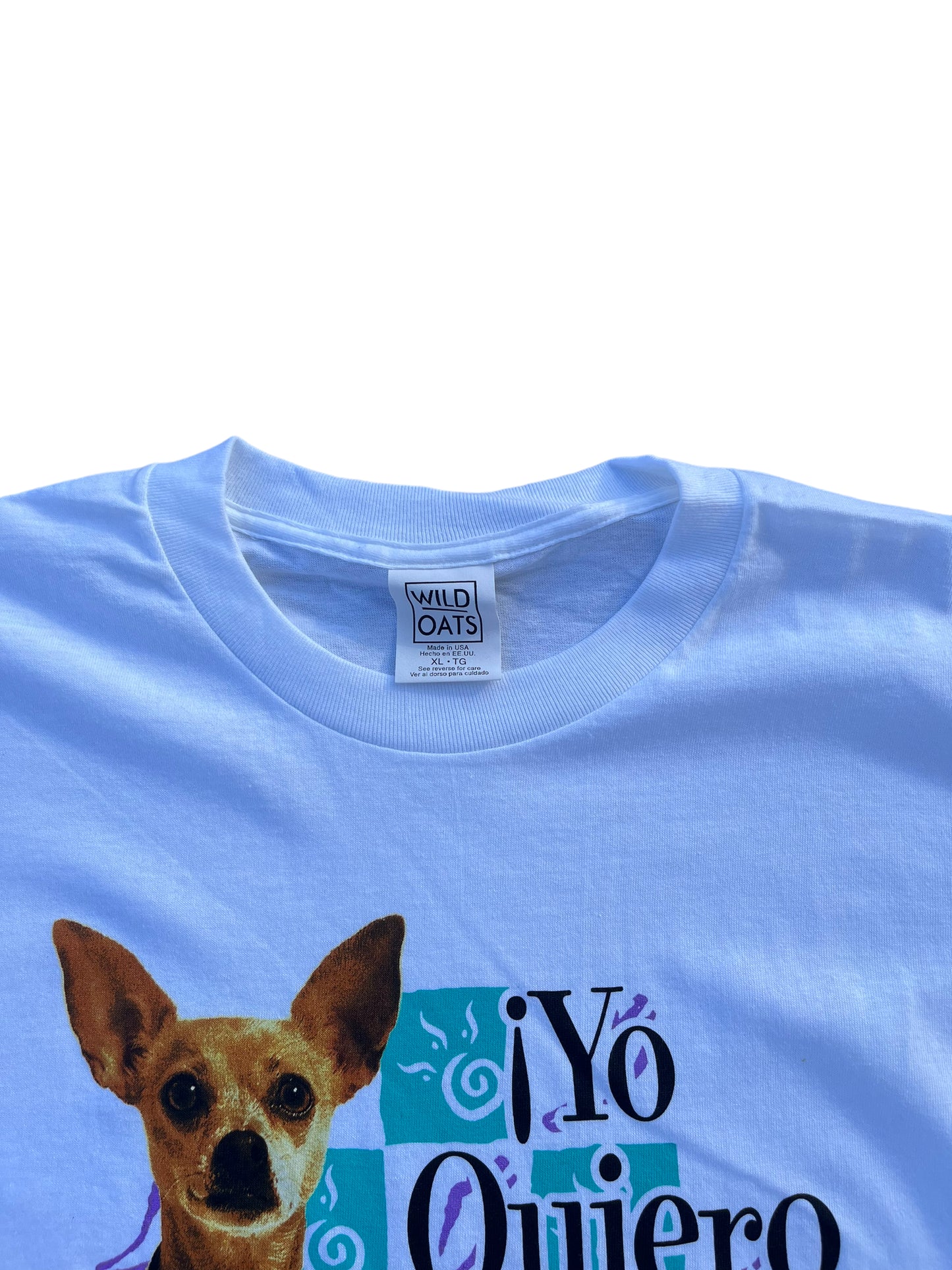 Brand New 1998 Taco Bell “¡ Yó Quiero Taco Bell!” Tee