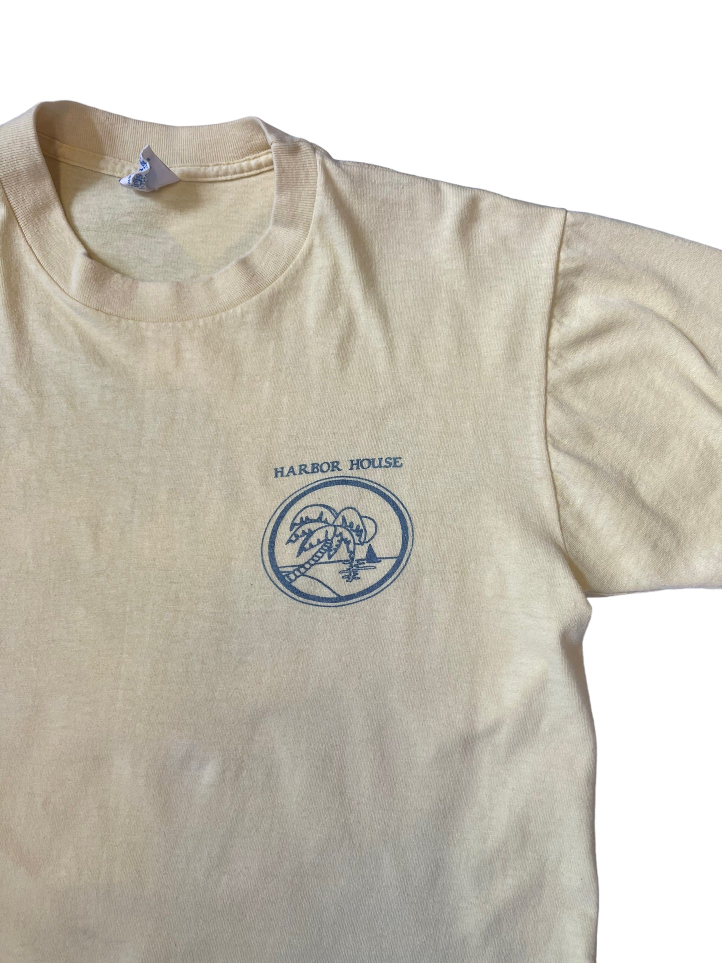 (S/M) Vintage OC Harbor House Double Sided Tee