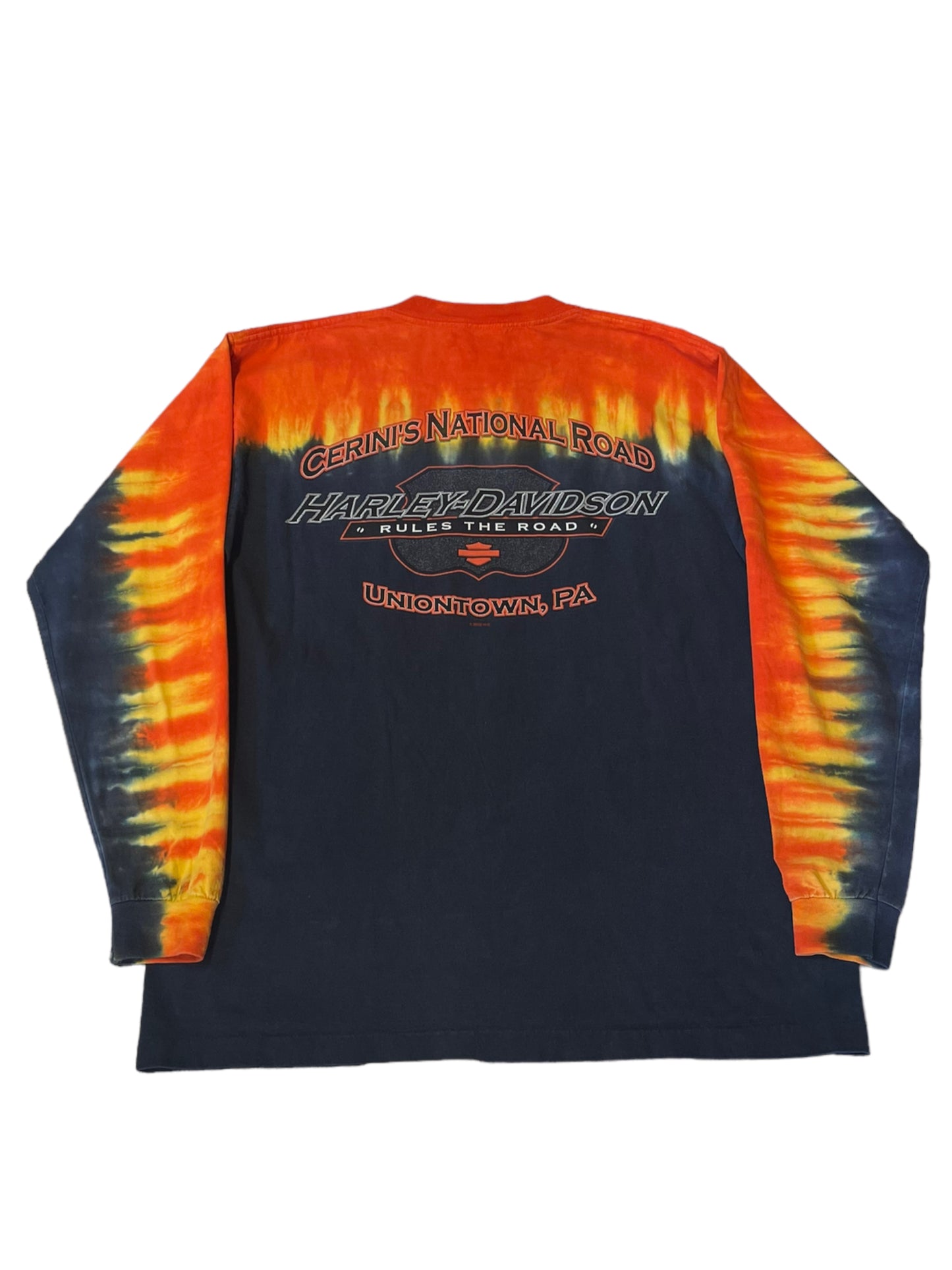 (M) 2003 Harley Davidson Tiedye L/S