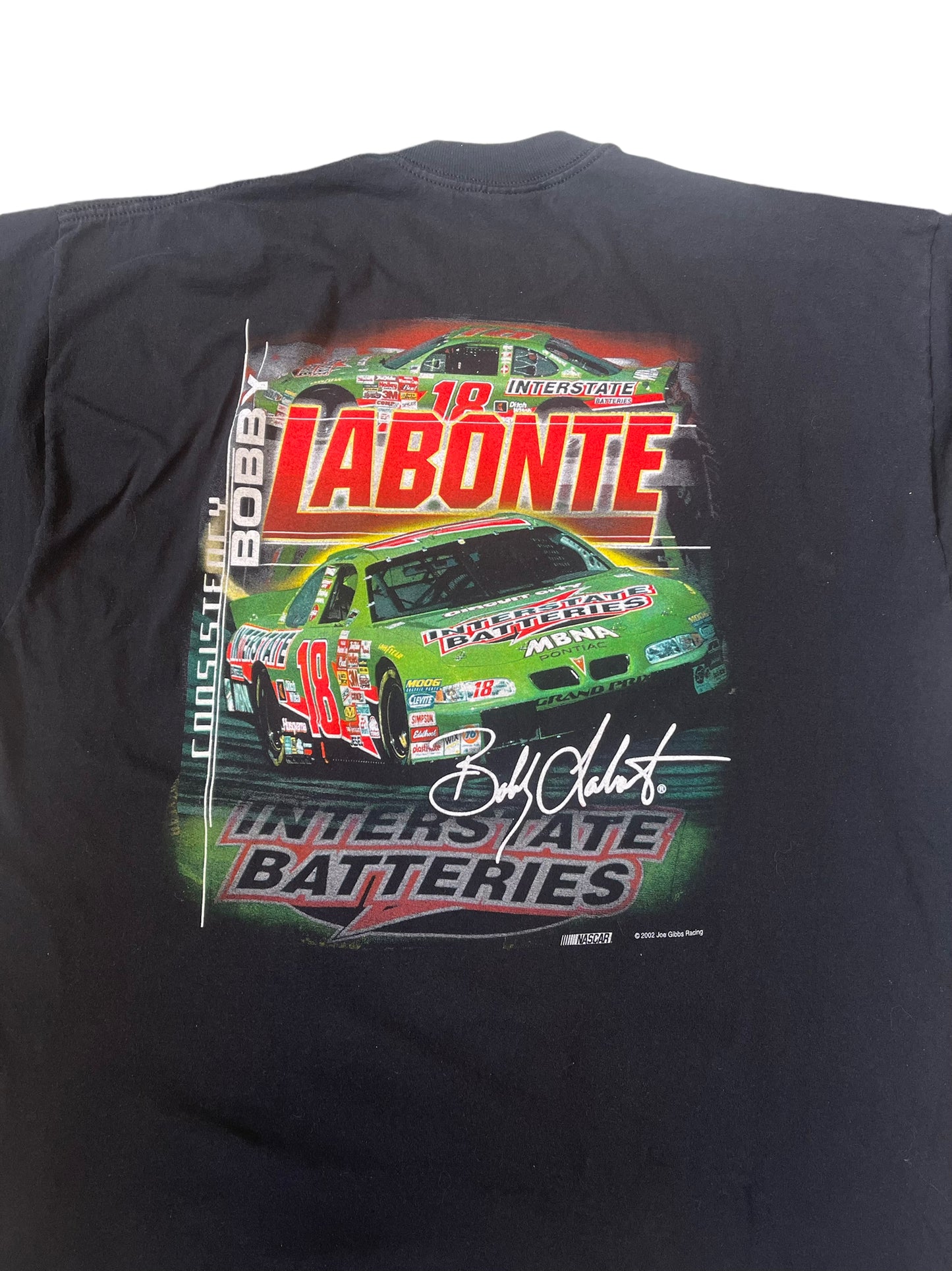 (XL) 2002 Bobby Labonte Double Sided Tee