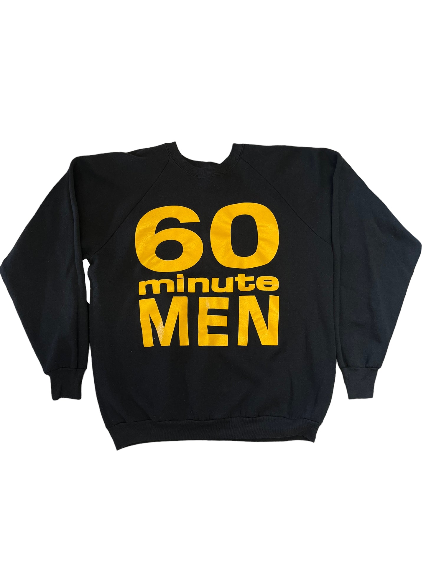(L) Vintage Pittsburgh Steelers 60 Minute Men Crewneck