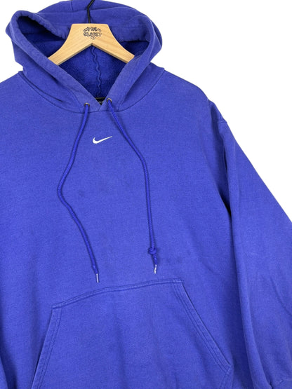 (XXL) Vintage Nike  Purple Center Swoosh Hoodie