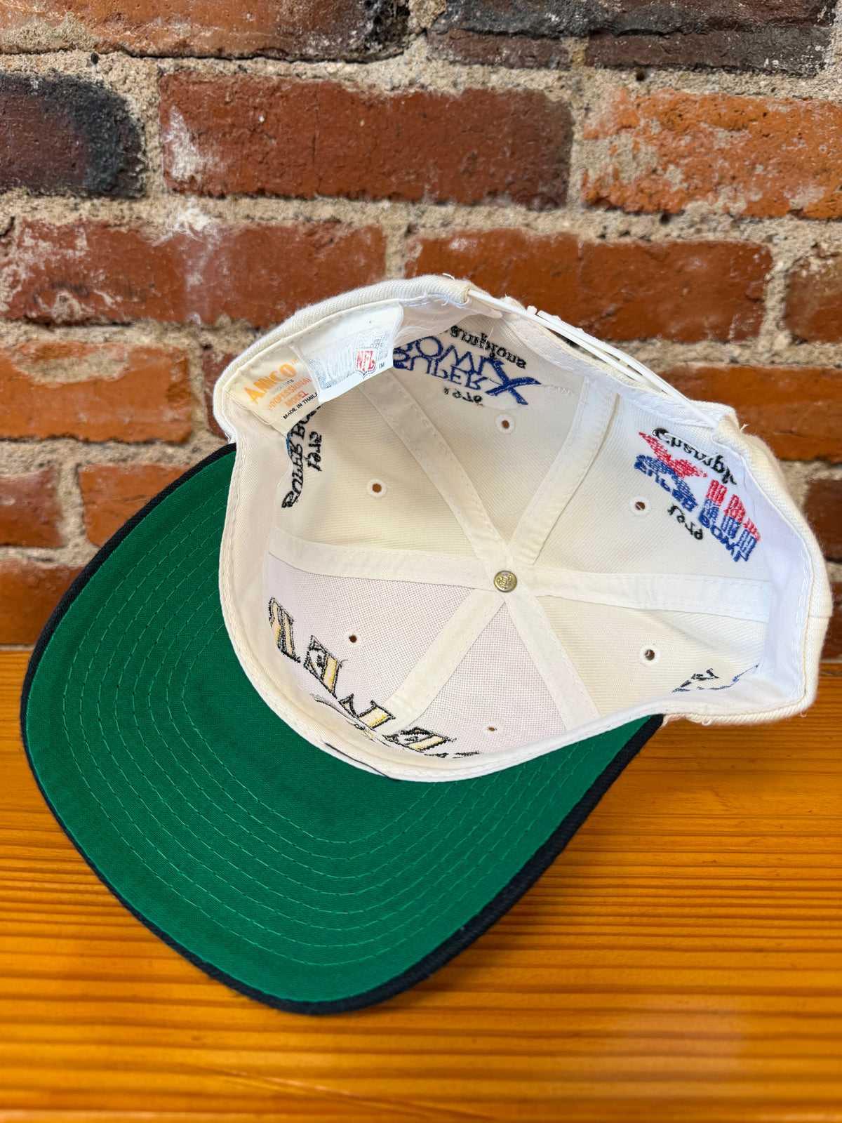 Vintage Steelers Annco 4-Time SB Champs Snapback Hat