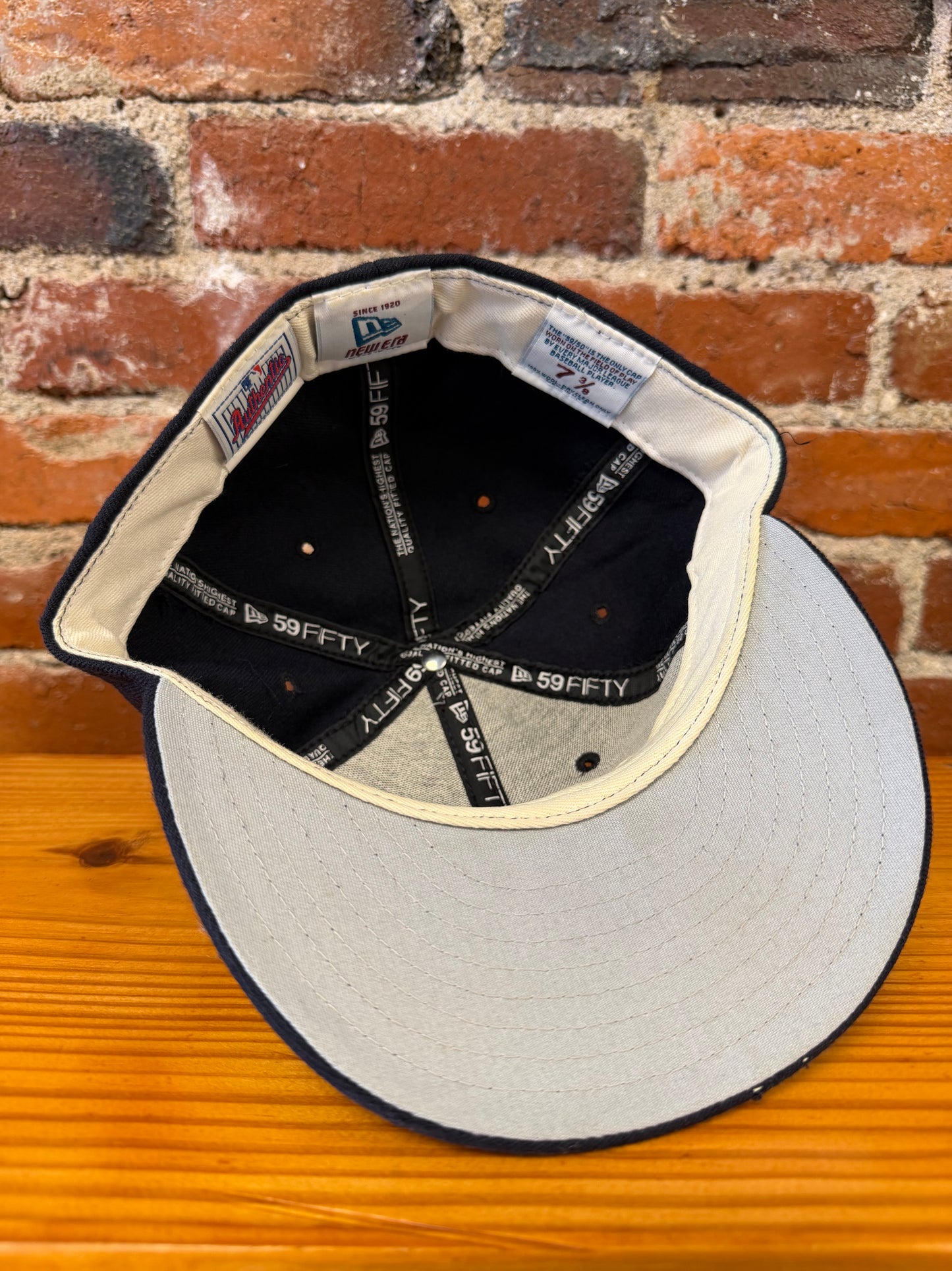 Vintage New York Yankees Fitted Hat 7 3/8