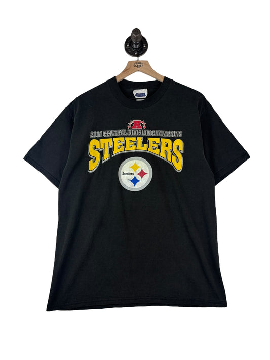 (M) 2001 Steelers Central Division Champs Tee
