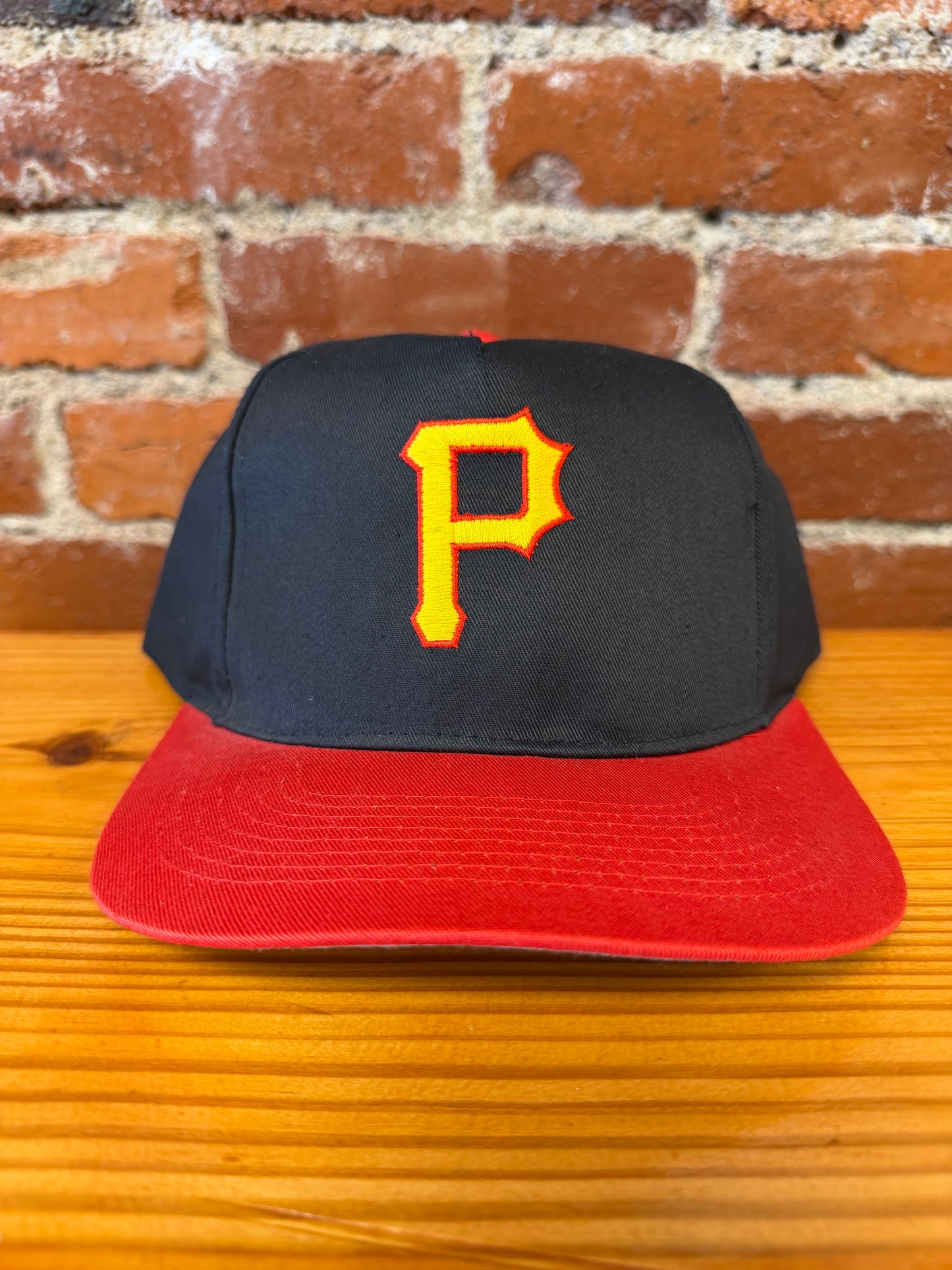 Vintage Pirates Red Brim  Hat - NEW