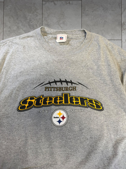 (XL) Vintage Y2K Steelers AFC North Graphic Tee