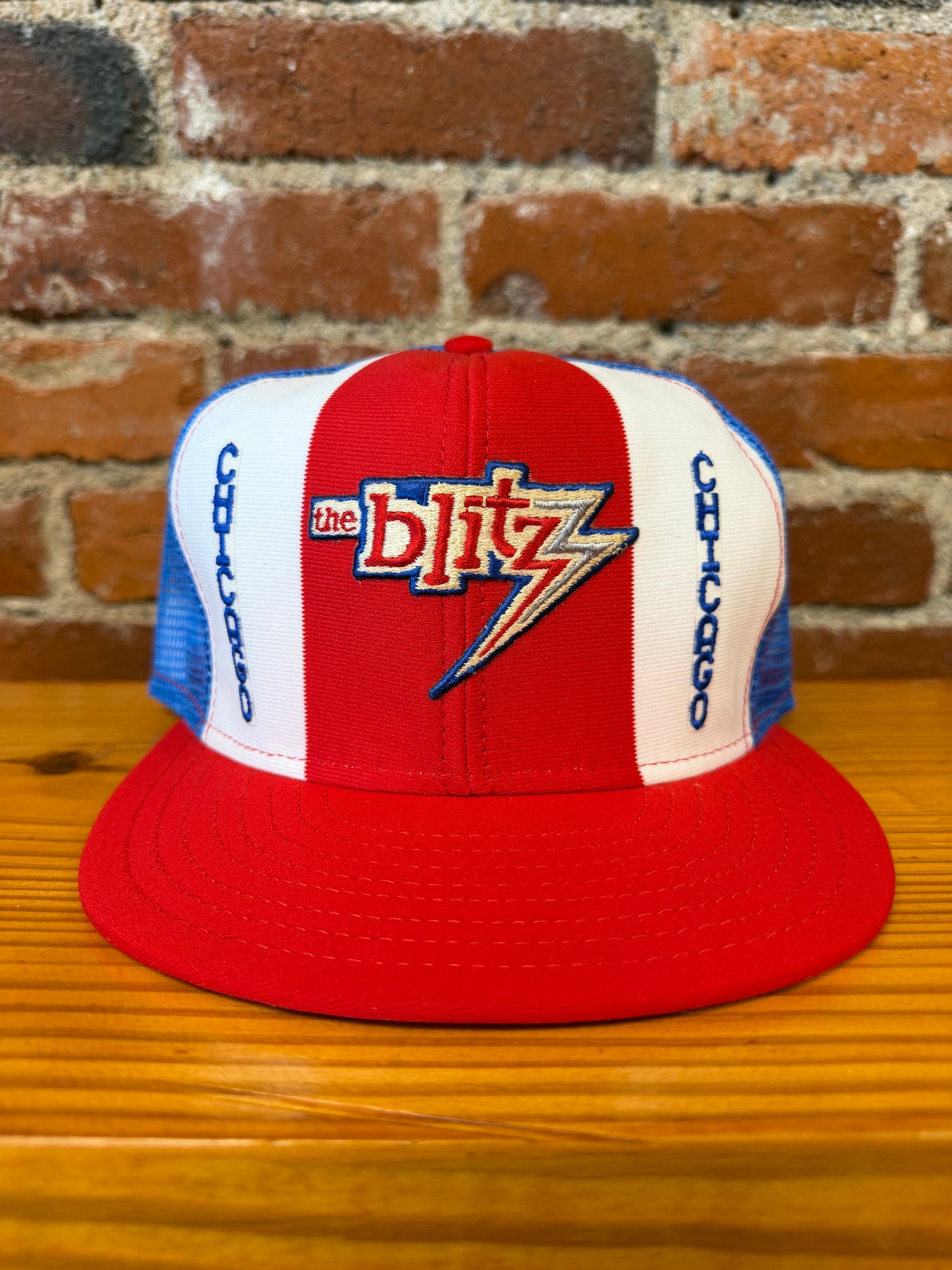 Vintage  Chicago The Blitz Trucker Hat - NEW