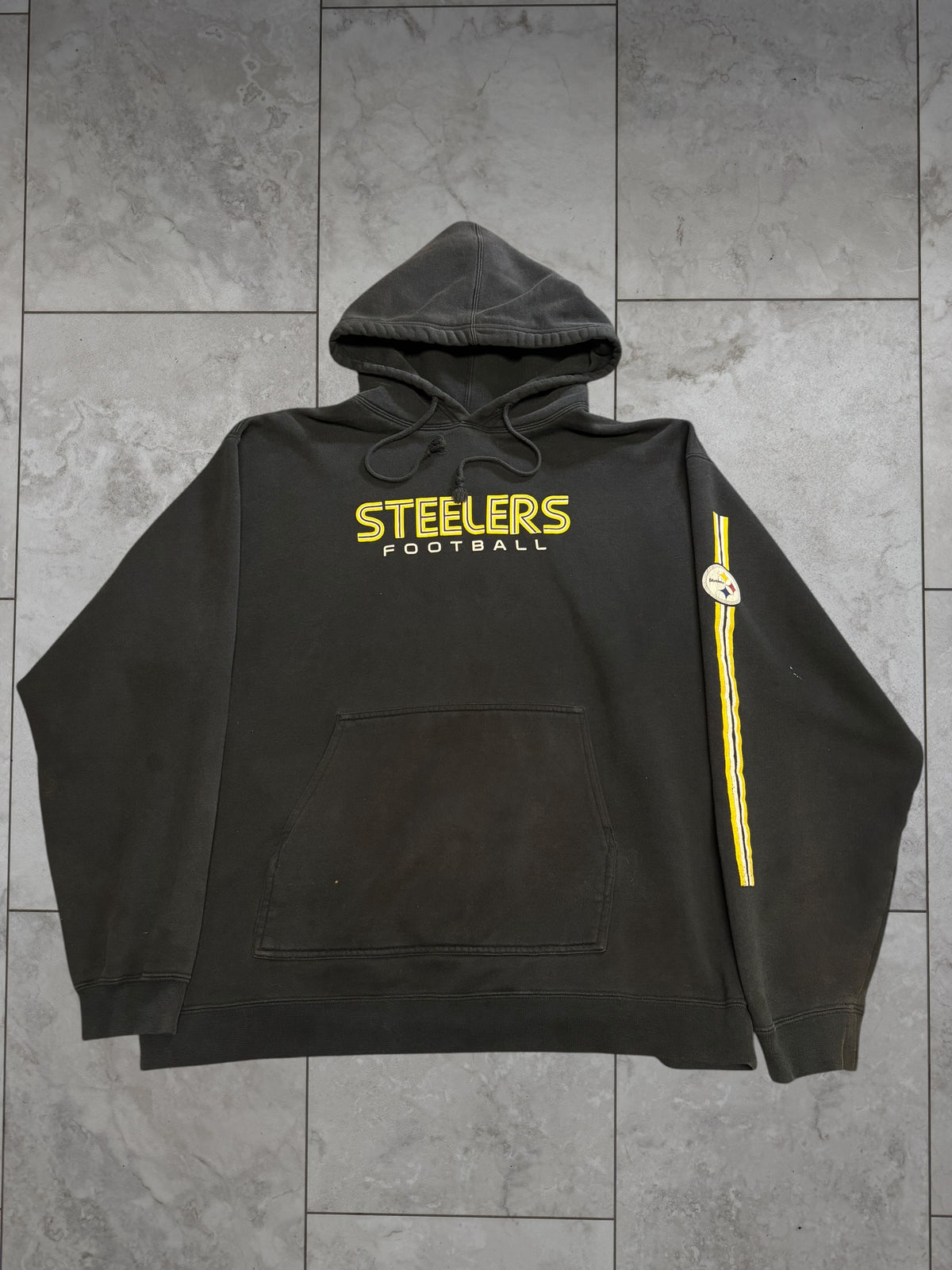 (L) Vintage Y2K Steelers Reebok Hoodie