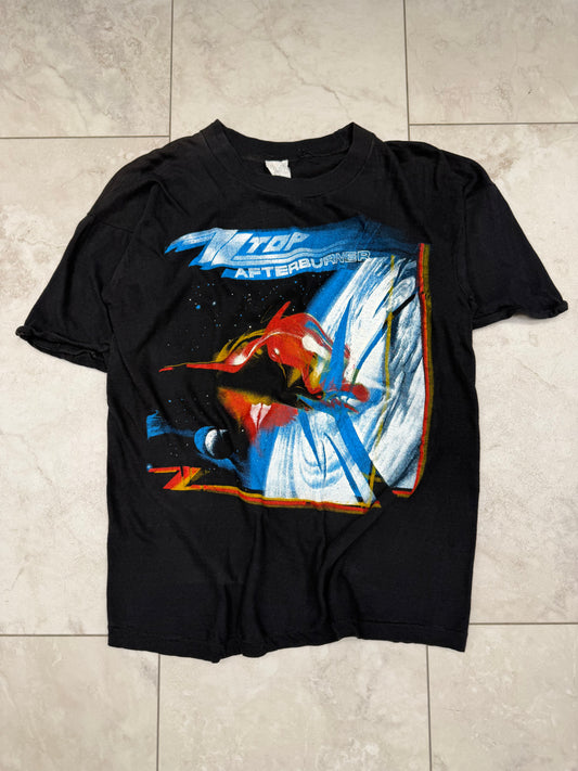 (S/M) Vintage 80’s ZZ Top Afterburner Graphic Tee
