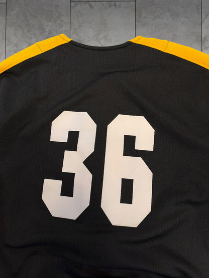 (Kids L / Womens S) Vintage 90's Steelers Baseball Jersey