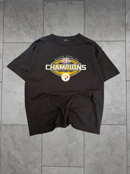 (L/XL) 2006 Steelers Super Bowl XL Champions Tee