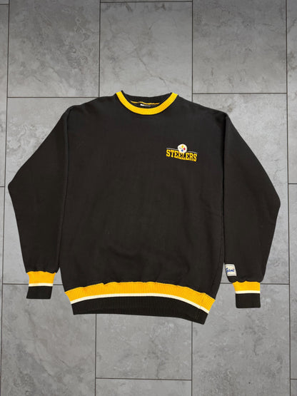 (M/L) Vintage 90's Steelers Embroidered Crewneck