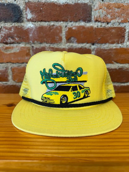 Vintage Nascar Michael Walter Racing Trucker Hat - NEW