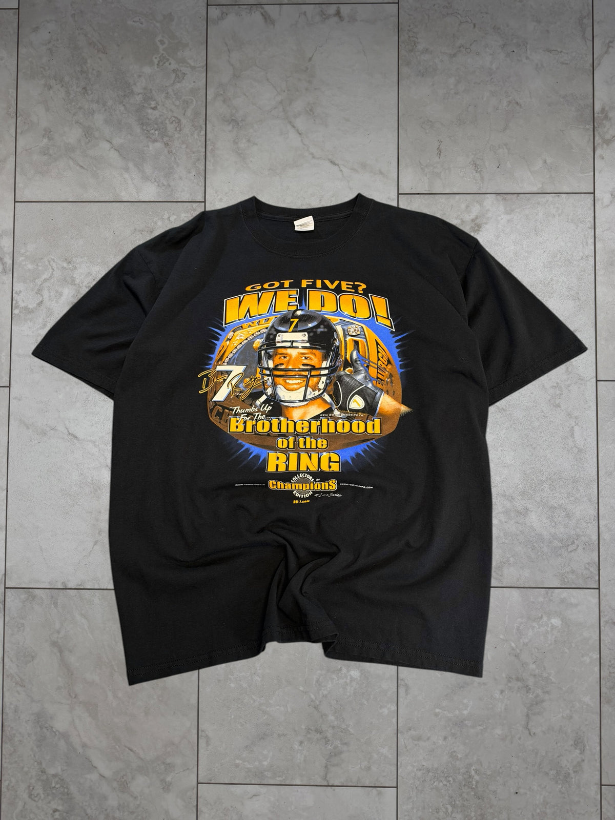 (XL) 2006 Steelers Got Five? We Do! Tee