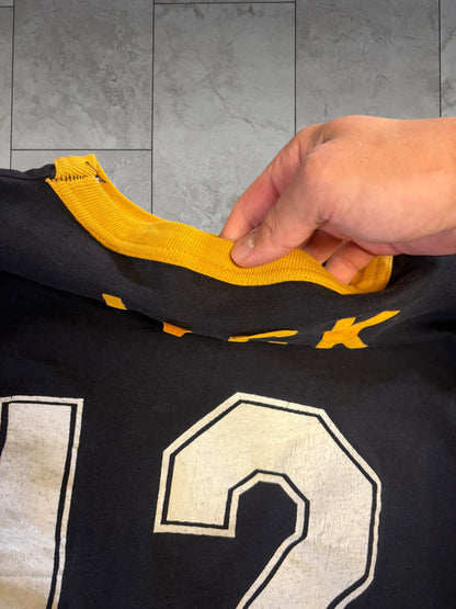 (M) Vintage 90's Steelers 3/4 Sleeve Jersey Shirt #12