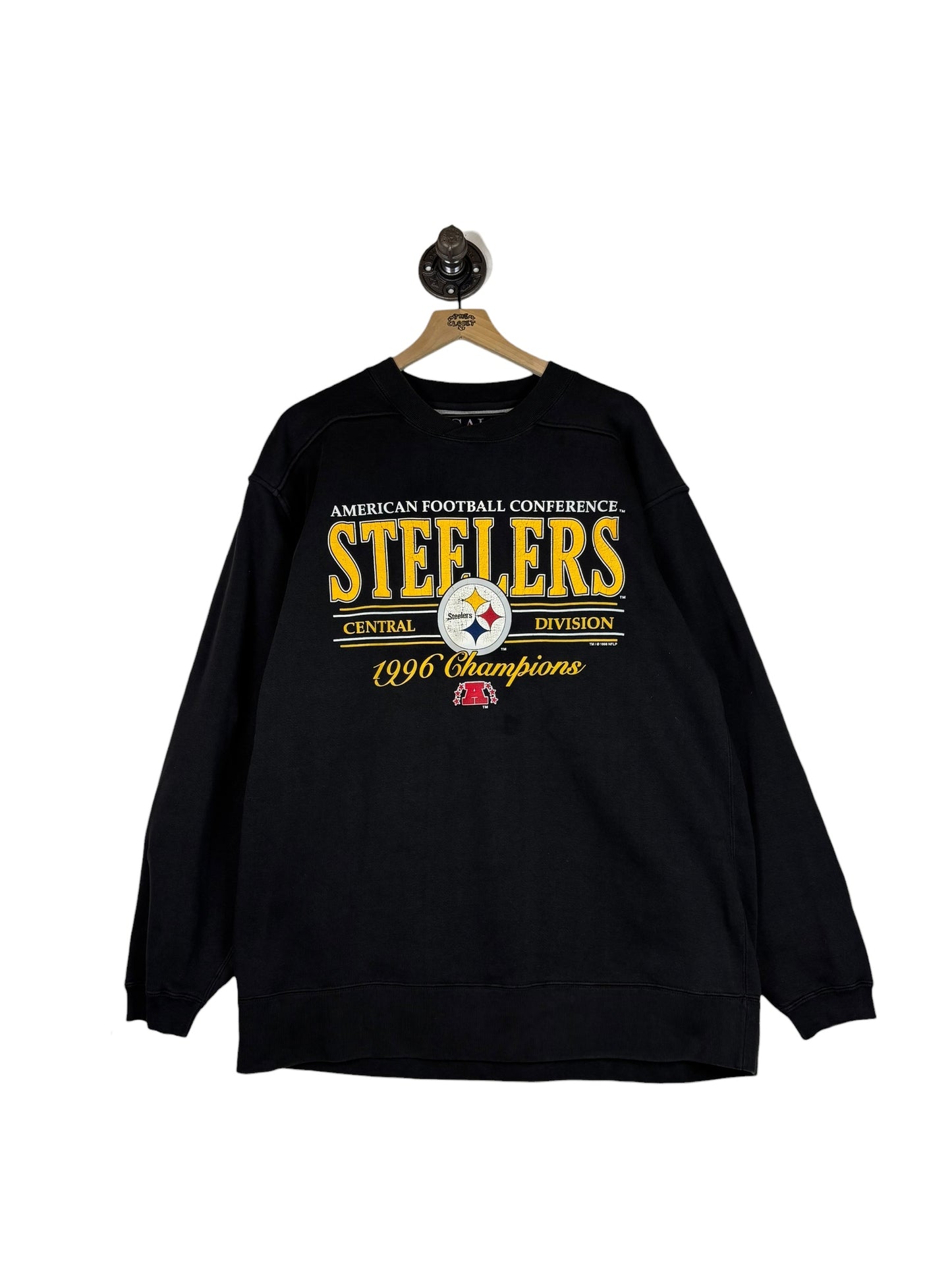 (L) 1996 Steelers AFC Champs Crewneck