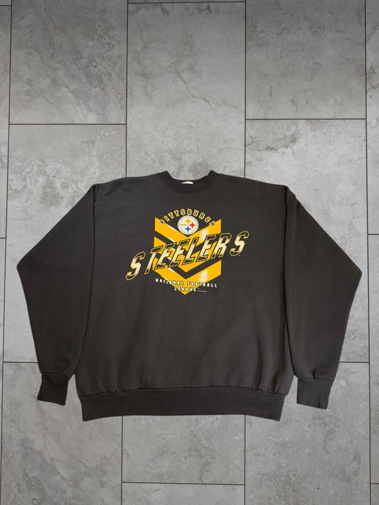(XXL) 1997 Steelers Arrow Design Crewneck