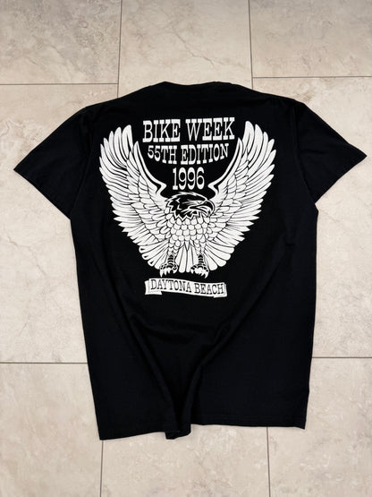 (L) 1996 55th Annual Daytona Beach Bike Week Graphic Tee