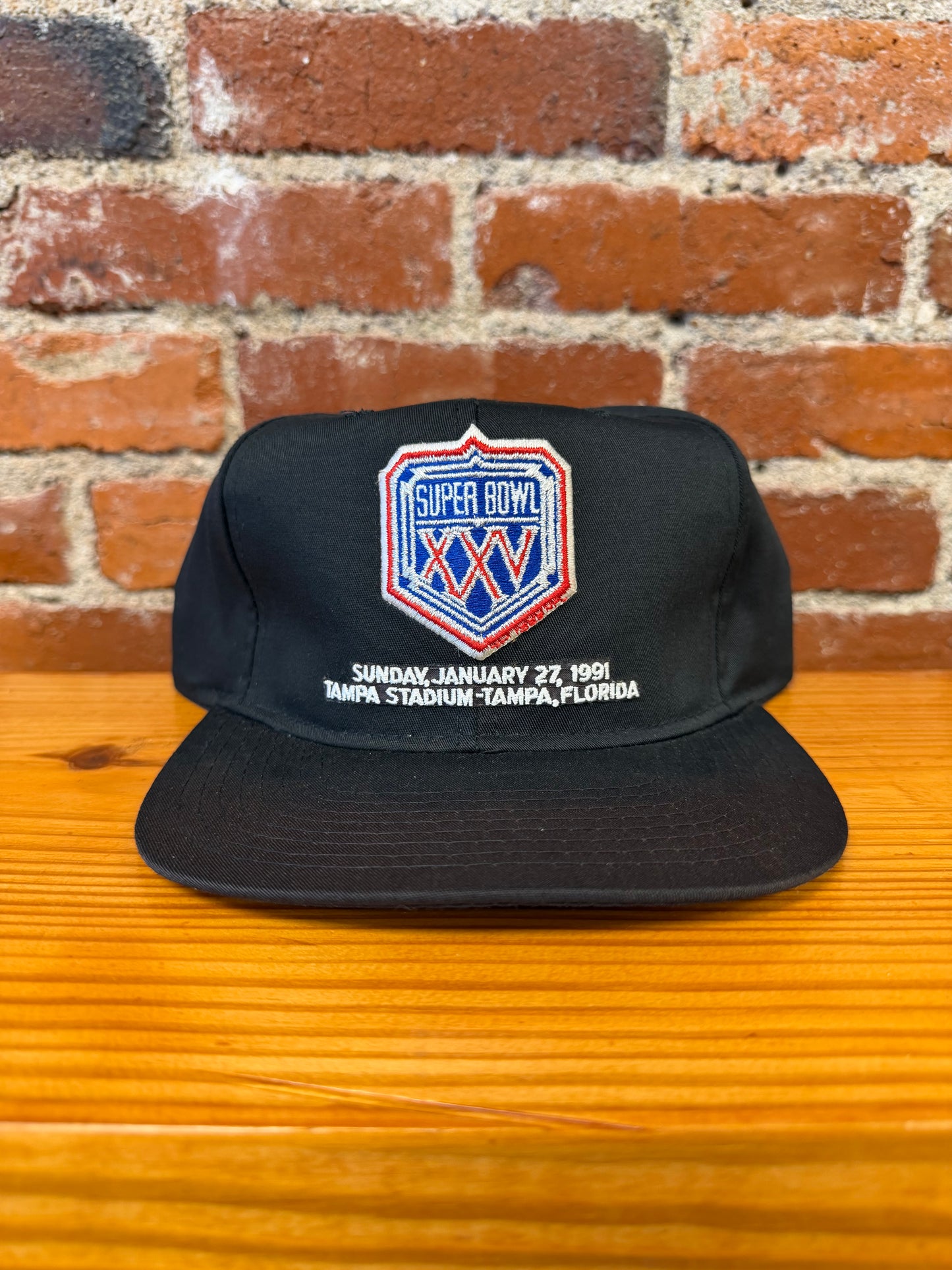 1991 Super Bowl XXV Giants vs Bills Hat - NEW  (has sunfade)