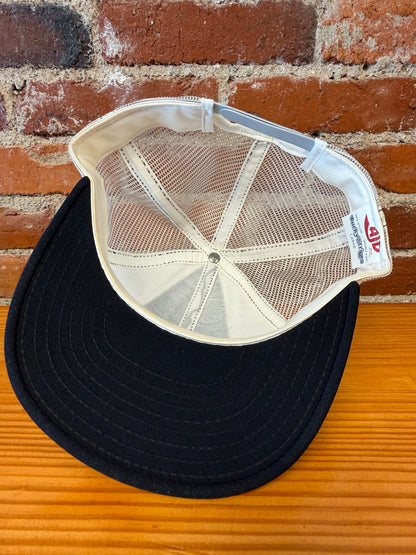 Vintage San Antonio Spurs AJD Lucky Stripes Trucker Hat - NEW