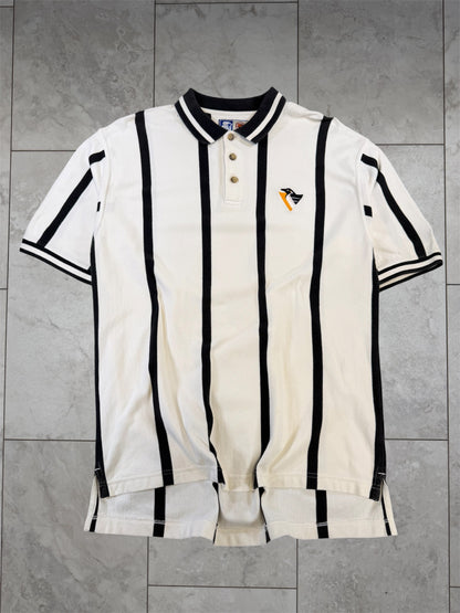(L) Vintage 90’s Penguins Robo Pen Embroidered Starter Polo Shirt