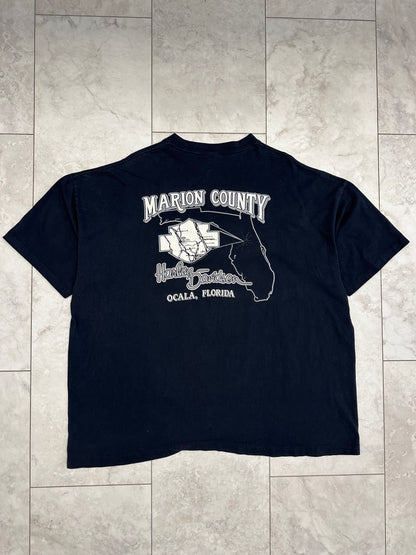 (4XL) 1990 Harley Worth The Wait Tee