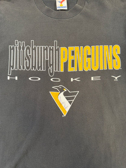 (XL) Vintage 90’s Penguins Hockey Graphic Tee