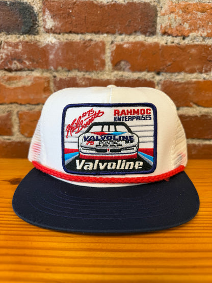 Vintage Nascar Neil Bonnet 75 Valvoline Racing Trucker Hat - NEW