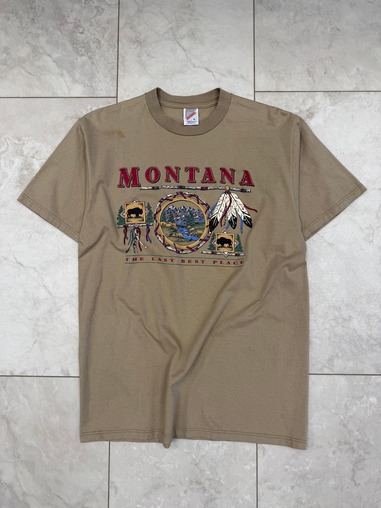 (L) 1996 Montana “The Last Best Place” Graphic Tee
