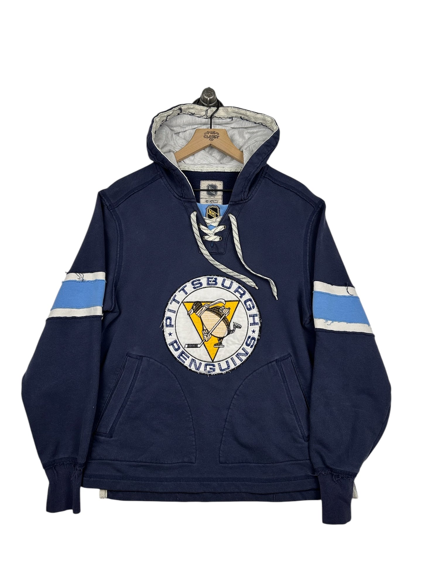 (S) 2011 Penguins CCM Winter Classic Embroidered Hoodie